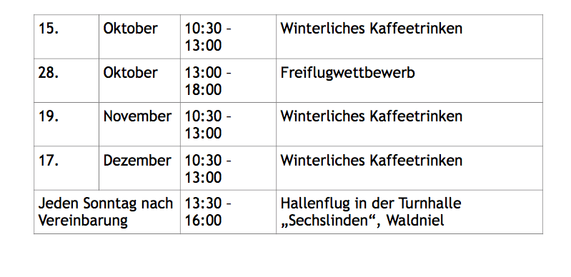 Modellflugplatz Happelter Heide