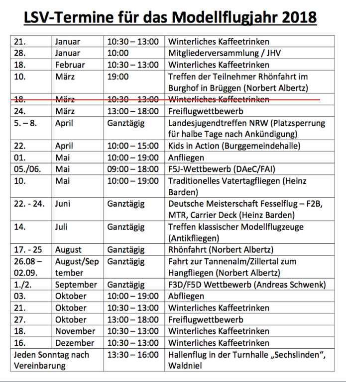 Modellflugplatz Happelter Heide
