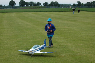 Jugend beim Flug